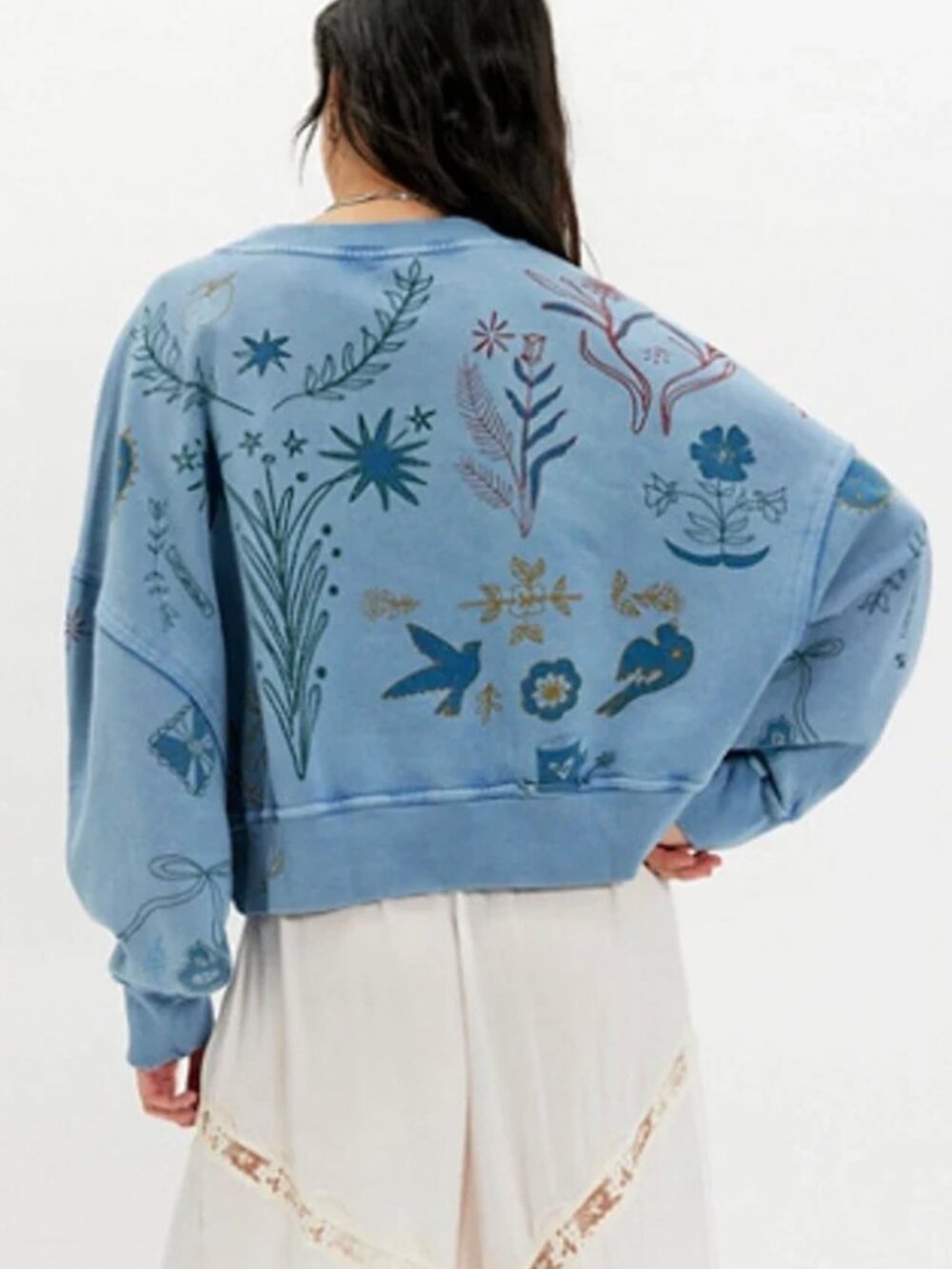 Brand New Free People Gaia Sweatshirt - Size XS - NWT - Picture 3 of 10